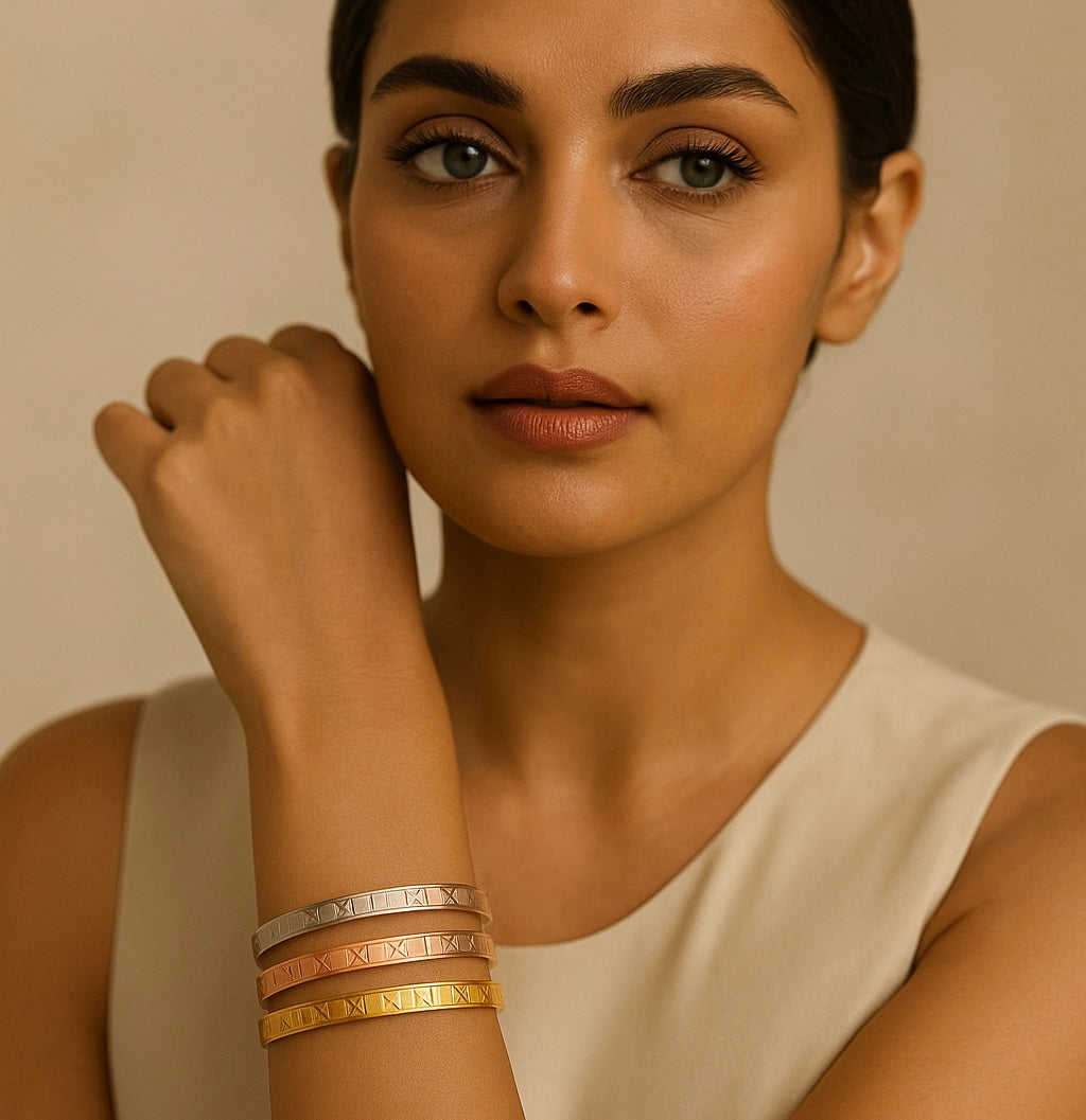 Timeless Roman Bangle