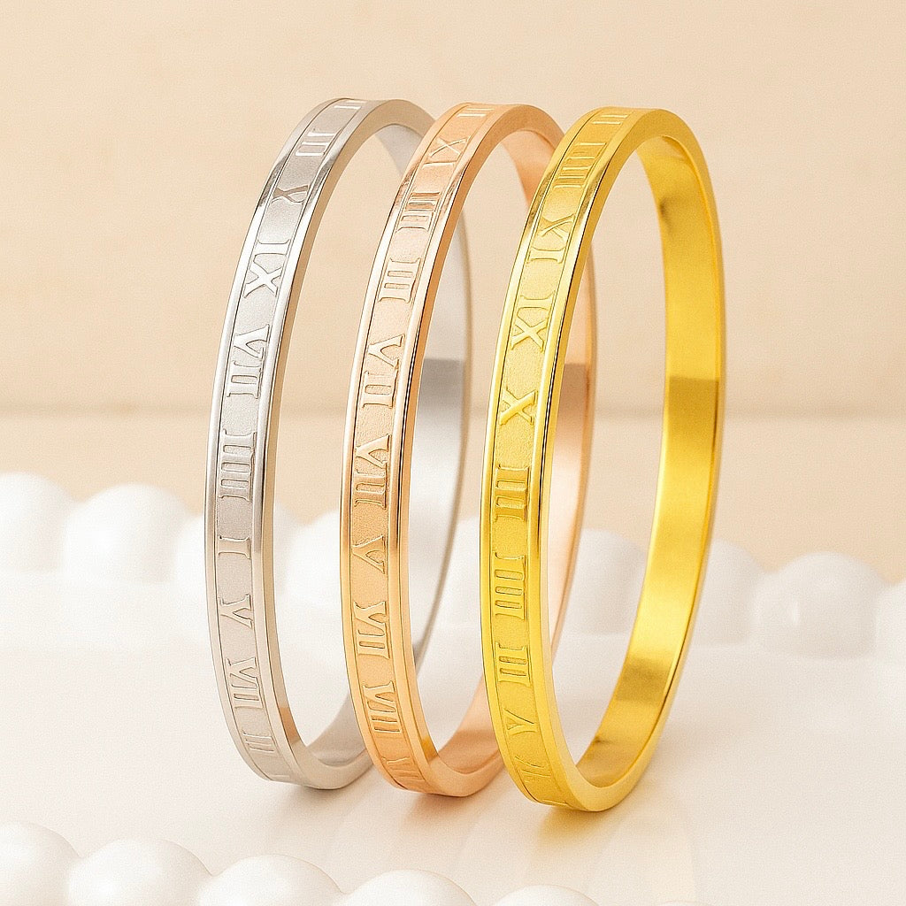 Timeless Roman Bangle