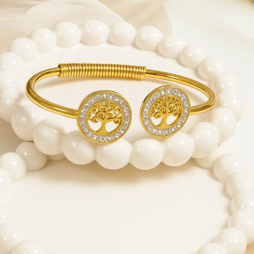 Sophia Rooted Radiance Bangle