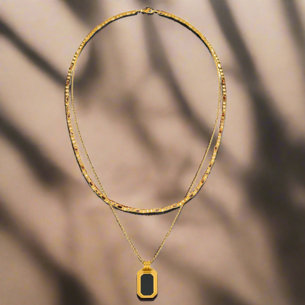 Obsidian Grace Necklace