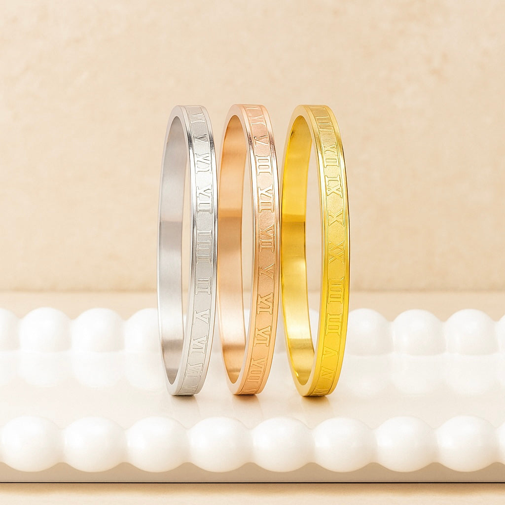 Timeless Roman Bangle
