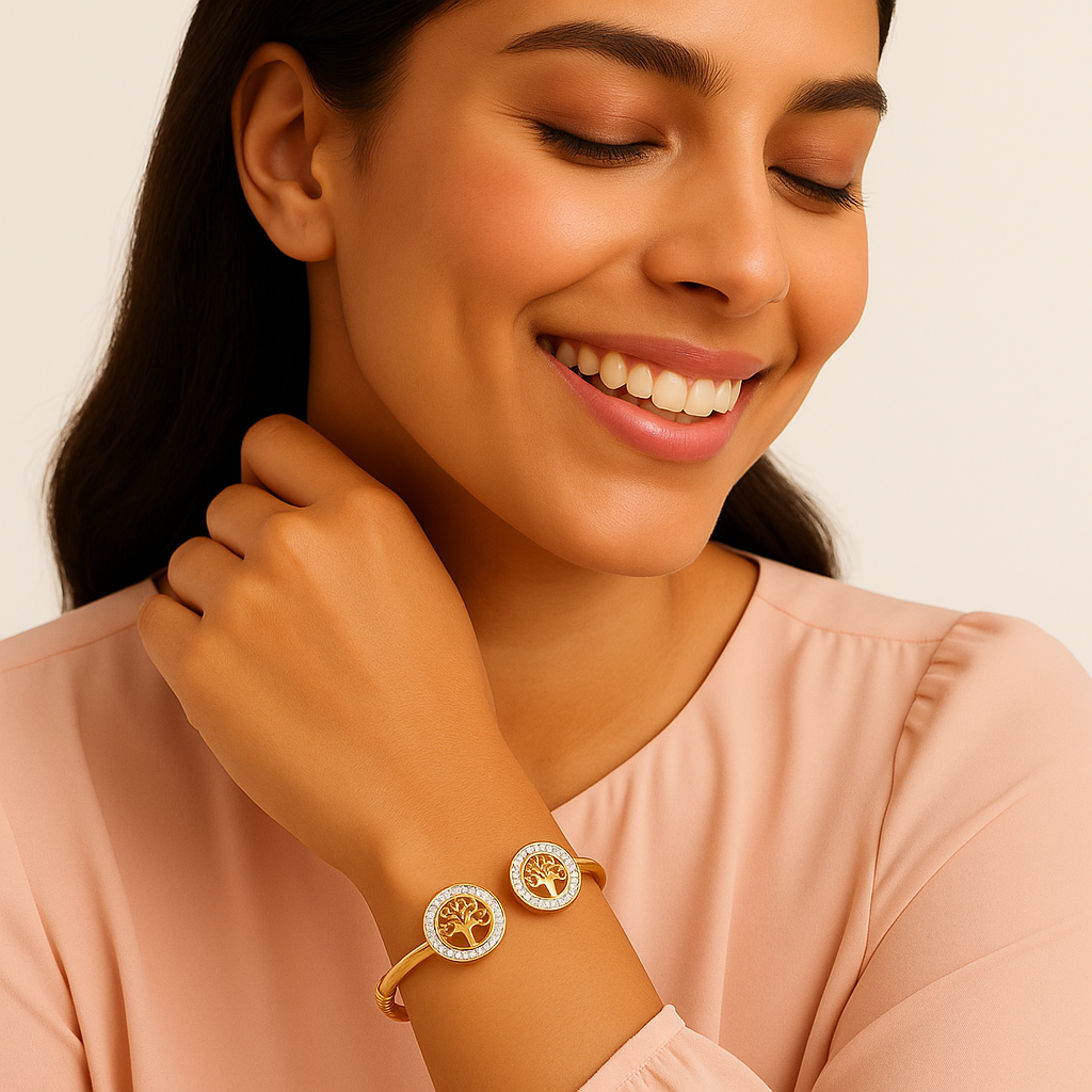 Sophia Rooted Radiance Bangle