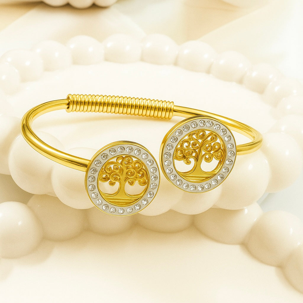 Sophia Rooted Radiance Bangle