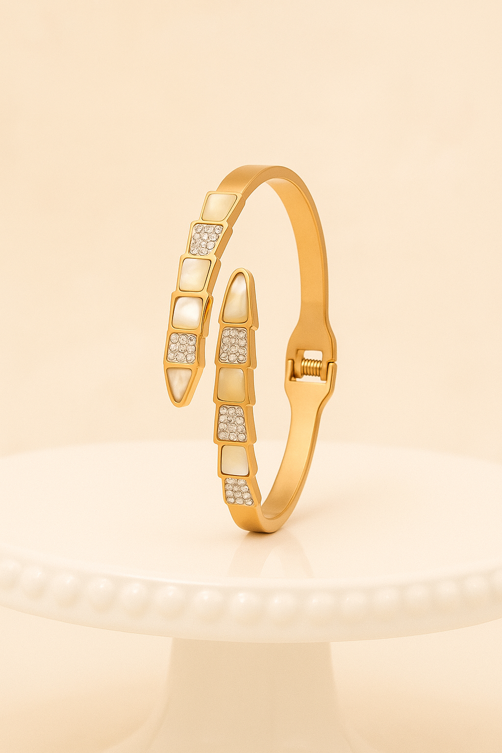 Nubia Gleam Serpent Bracelet