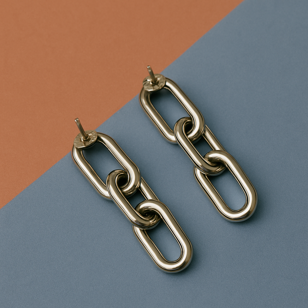 Nova Chain Drop Earrings