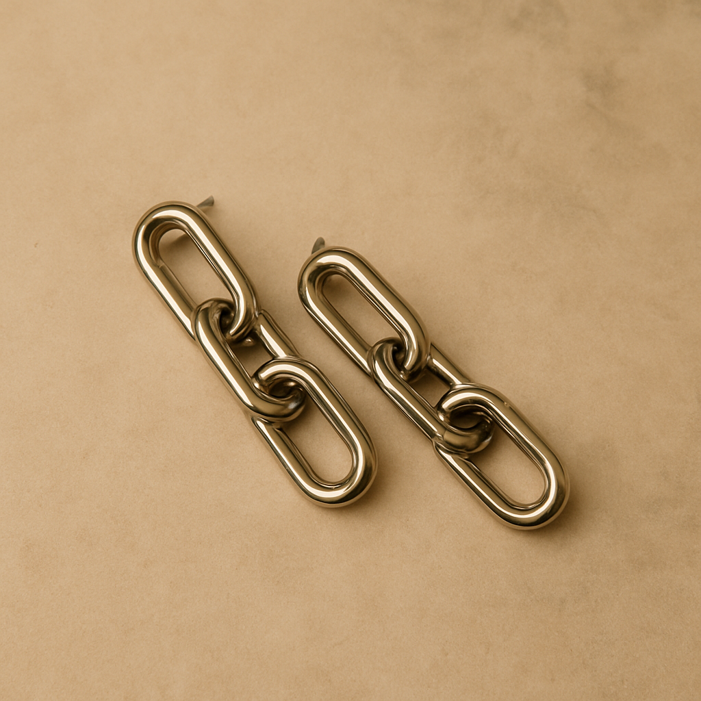 Nova Chain Drop Earrings