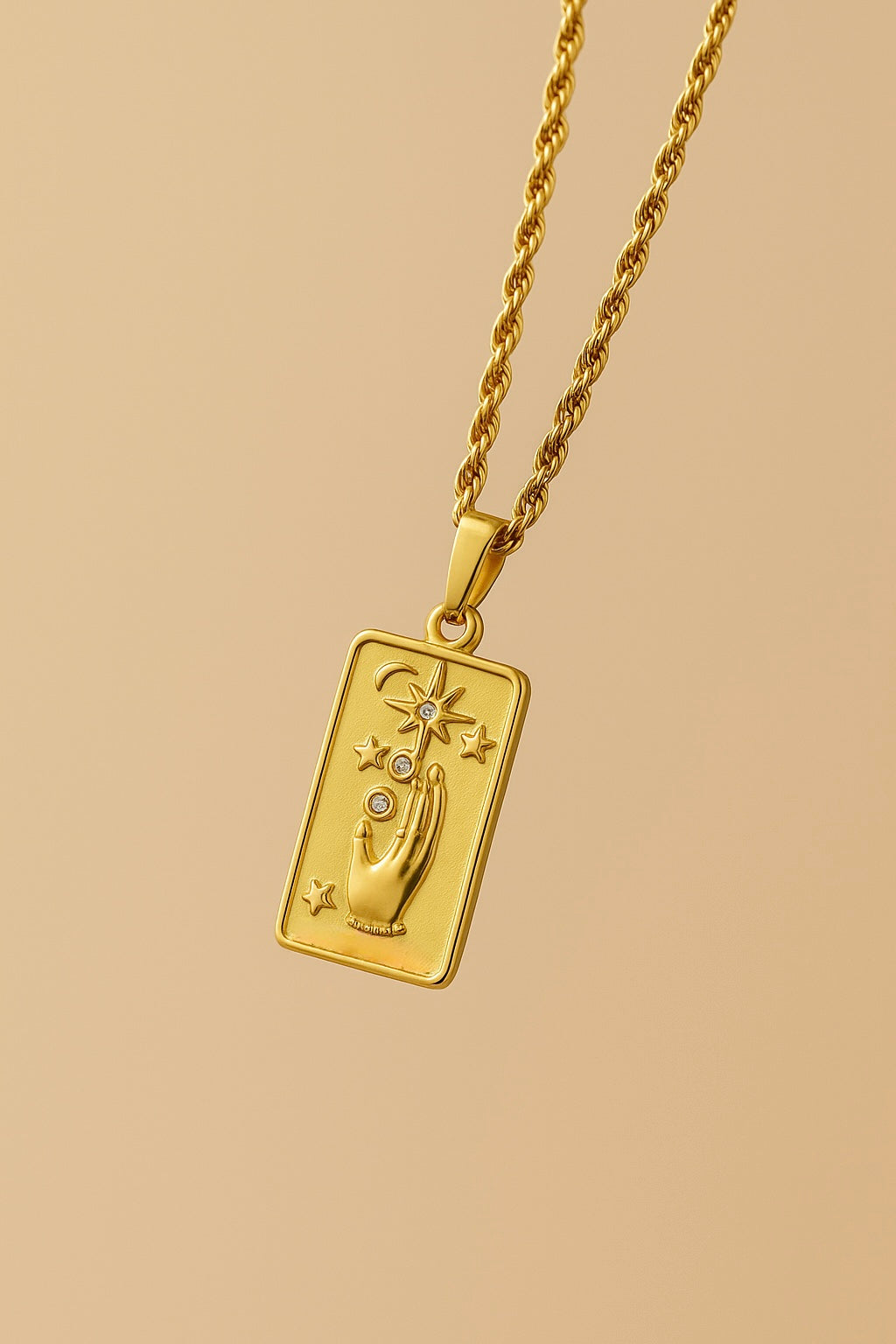 Divine Touch Pendant Necklace