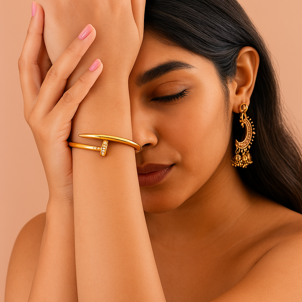 Hazel Nail Cuff Bracelet