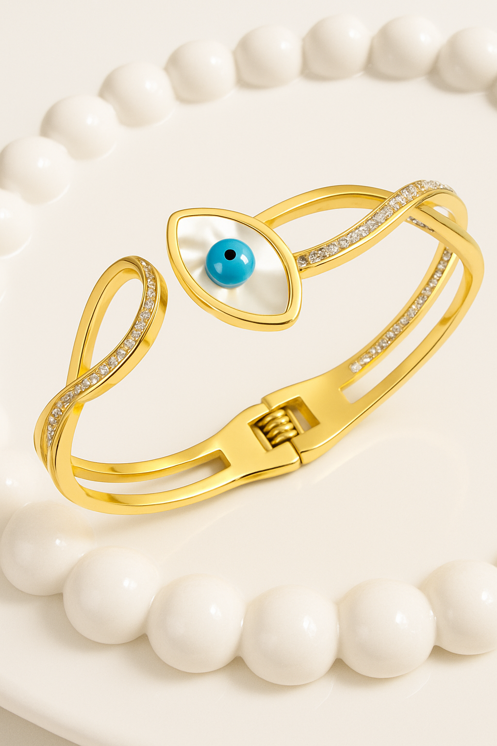 Iris Gleam Evil Eye Bracelet