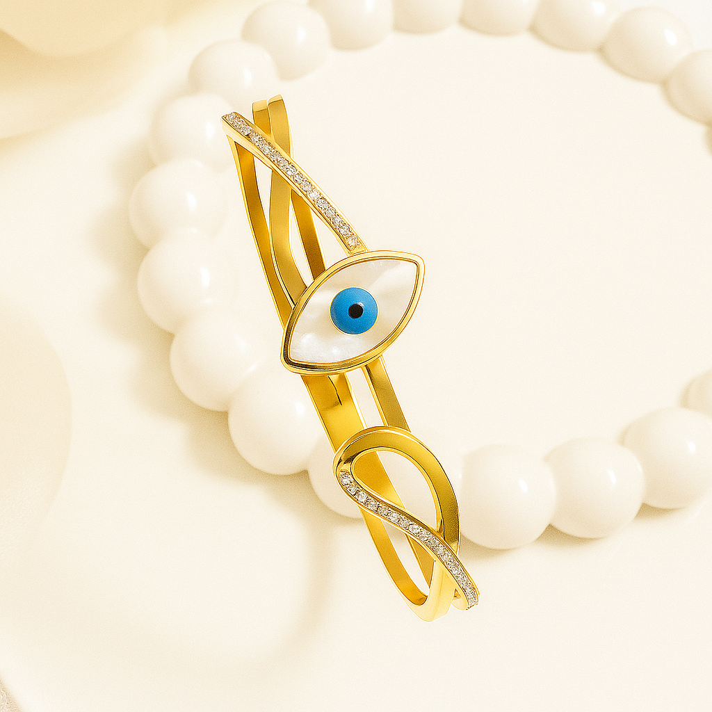 Iris Gleam Evil Eye Bracelet