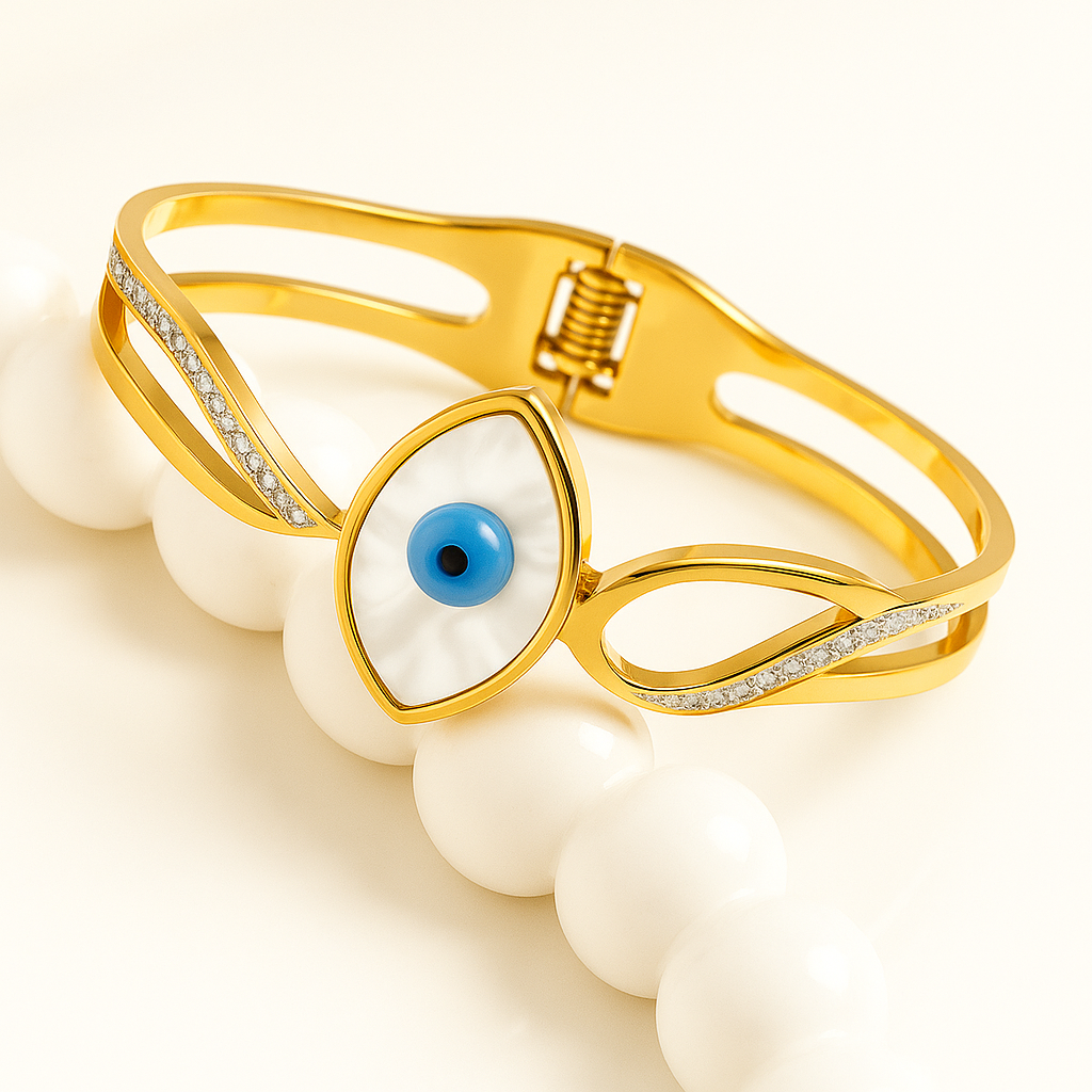 Iris Gleam Evil Eye Bracelet