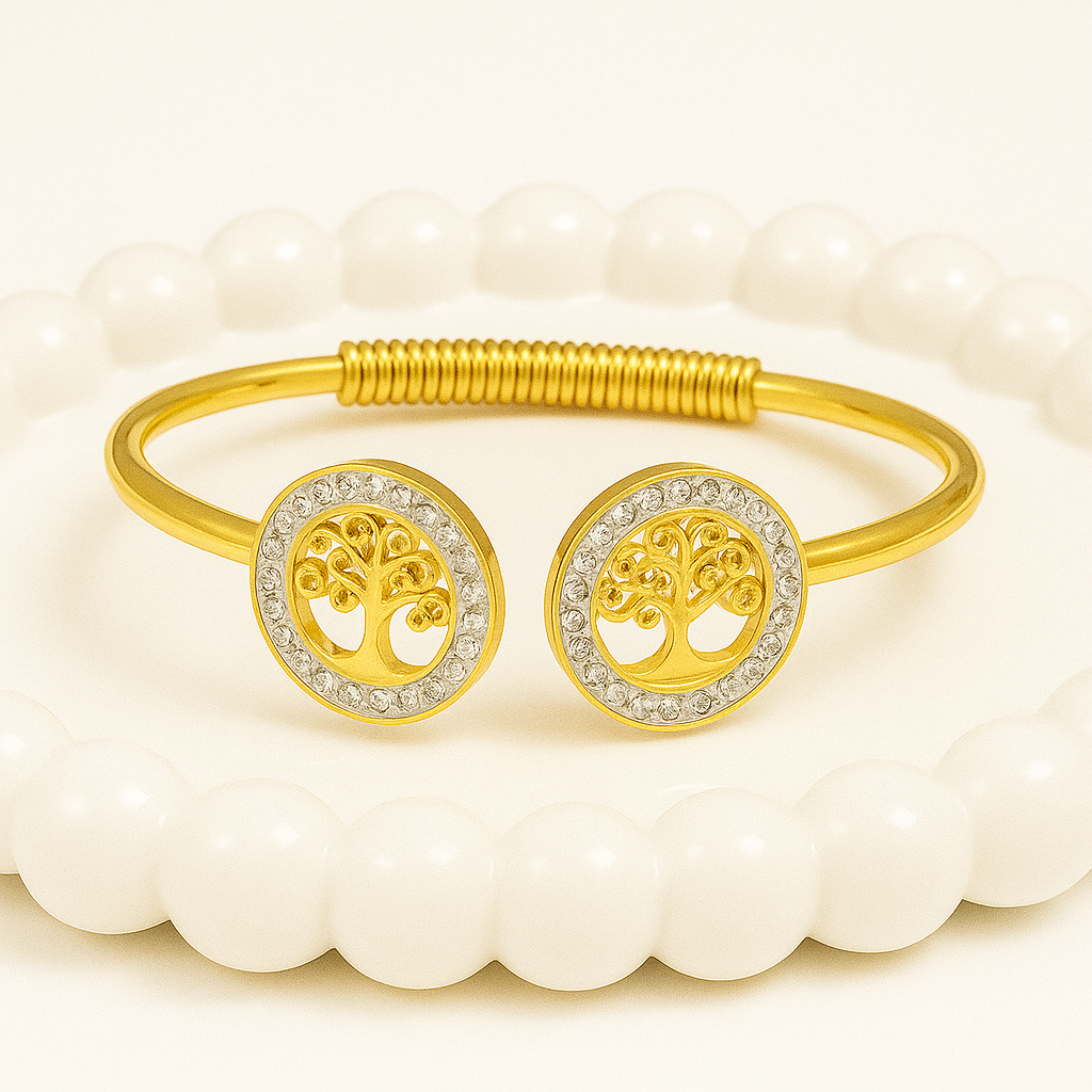 Sophia Rooted Radiance Bangle