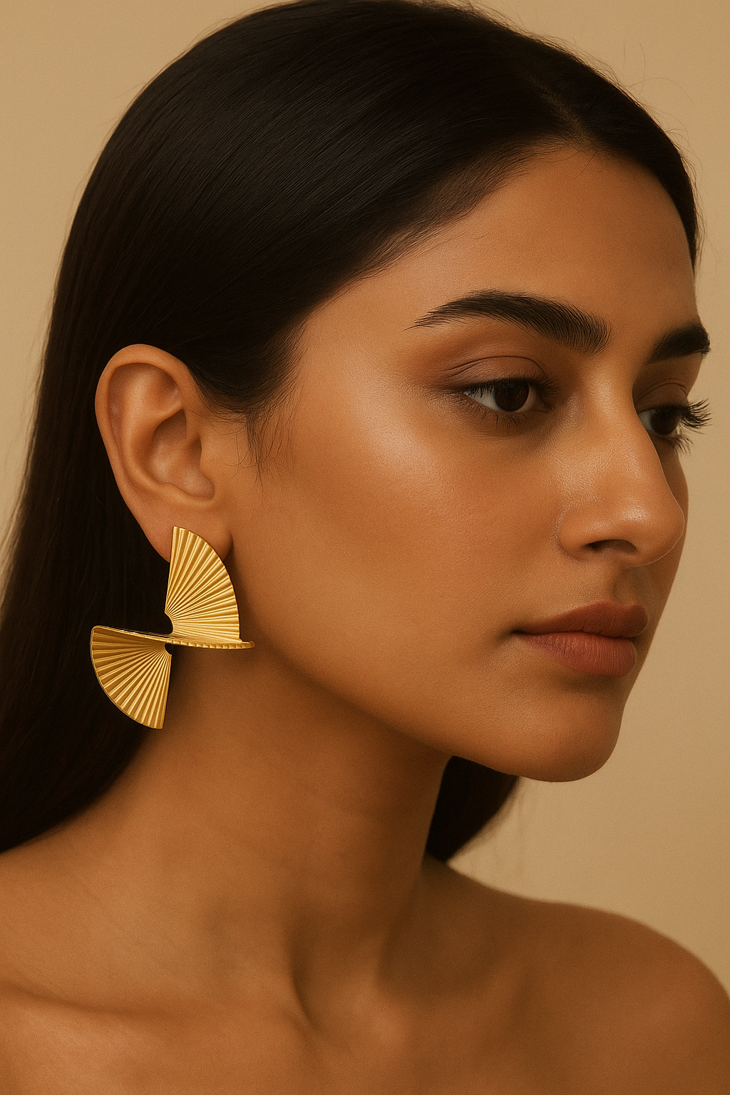 Solara Fanfold Earrings