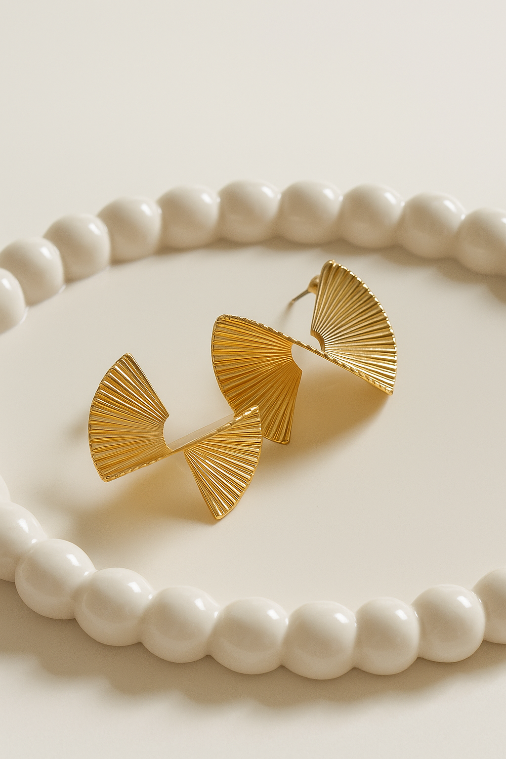 Solara Fanfold Earrings