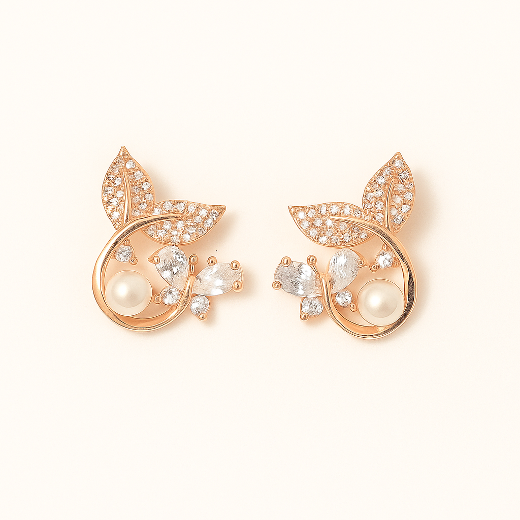 Eden Bloom Pearl Earrings