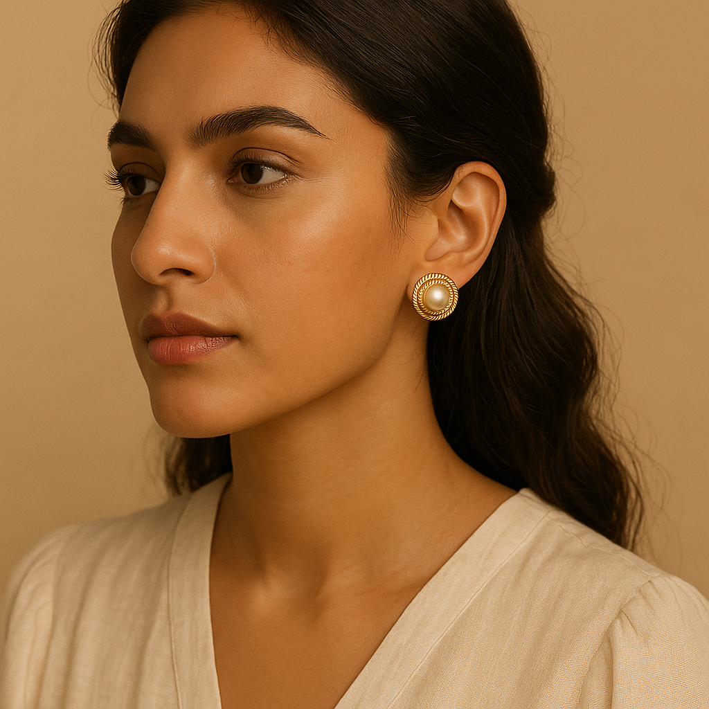 Regalia Pearl Studs