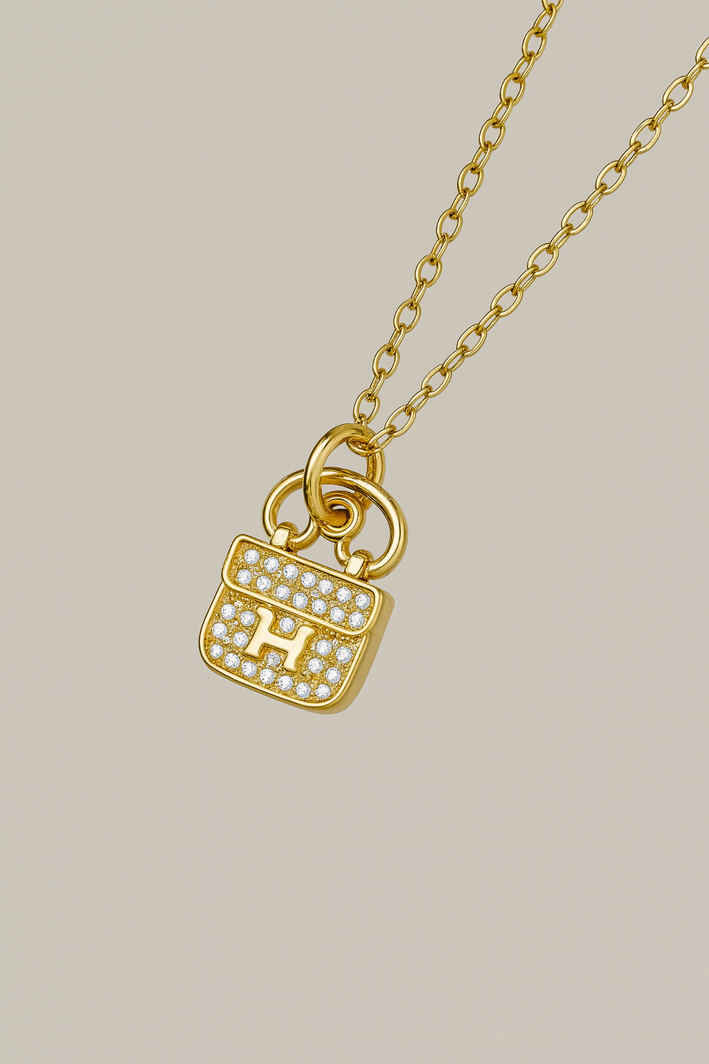 Bijou Bag Pendant Necklace