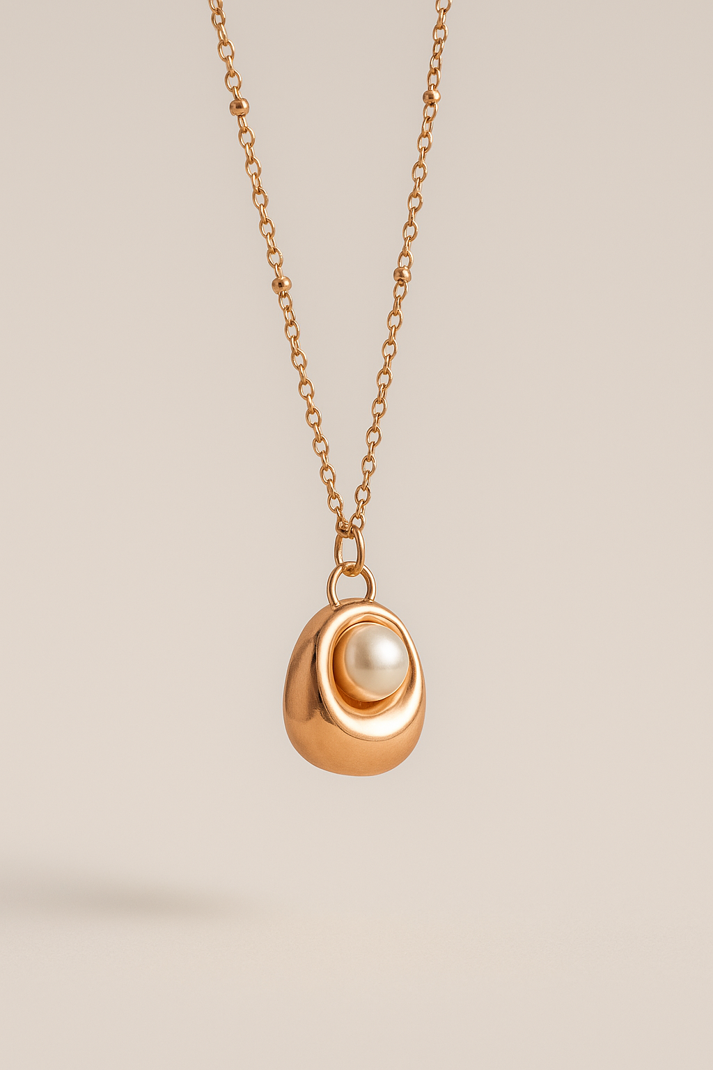 Serein Pearl Pendant Necklace