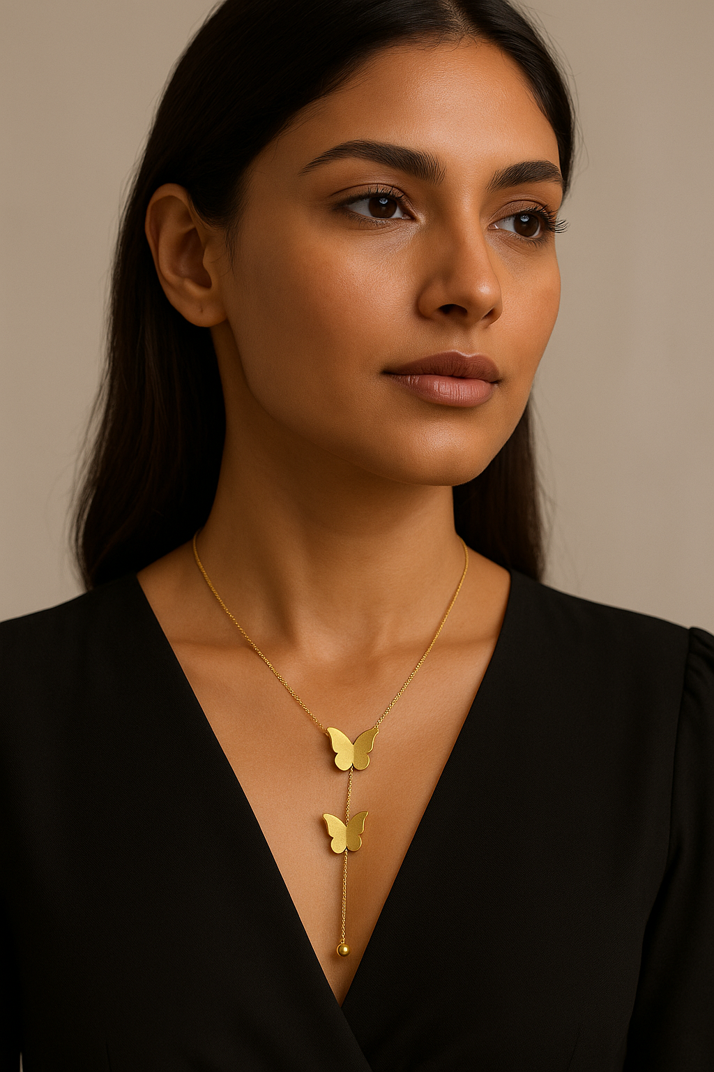 Papillon Duo Y-Necklace