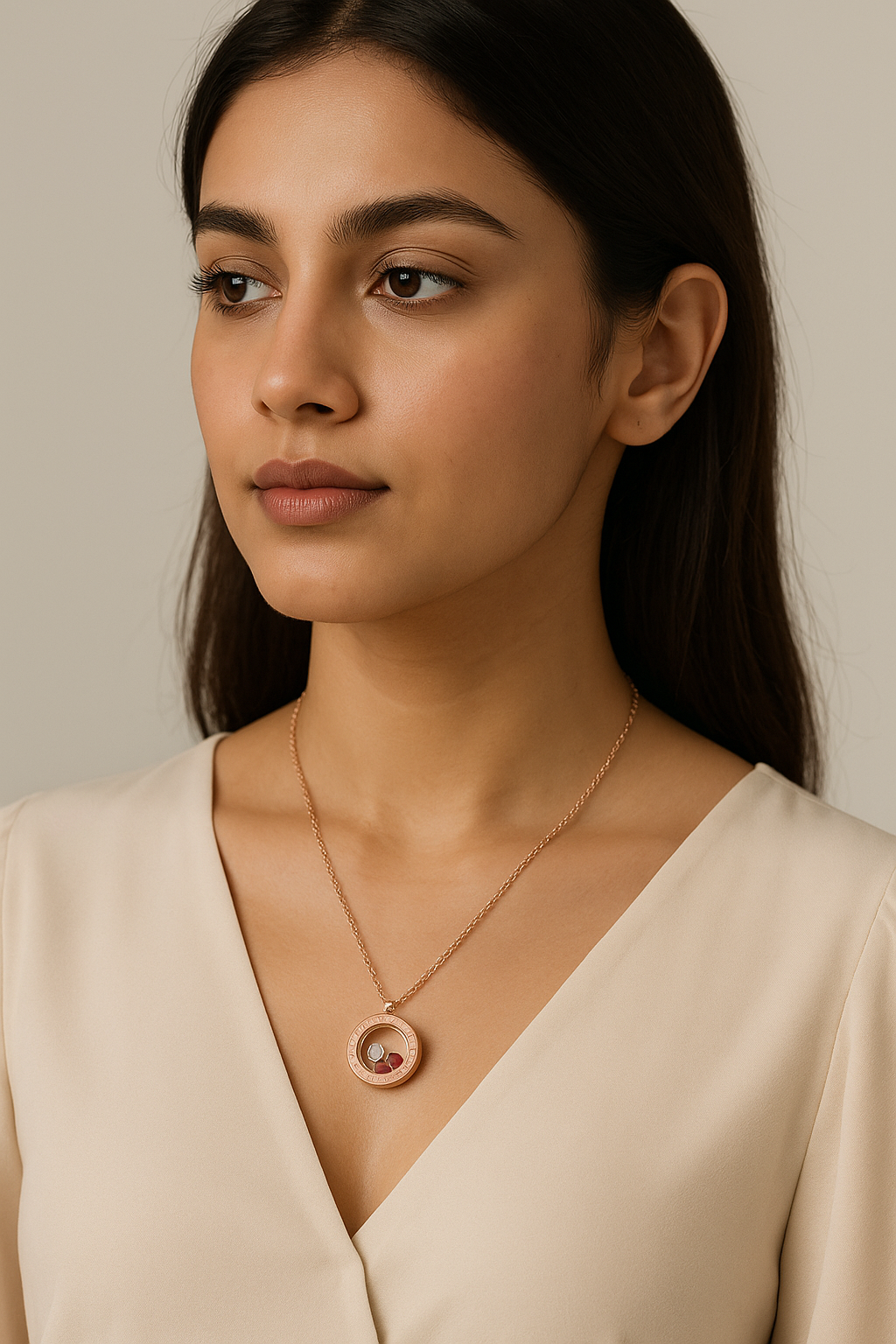 Eterna Roman Pendant Necklace